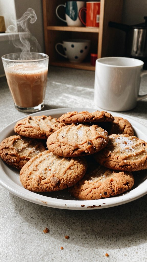 ginger tea and hot cocoa