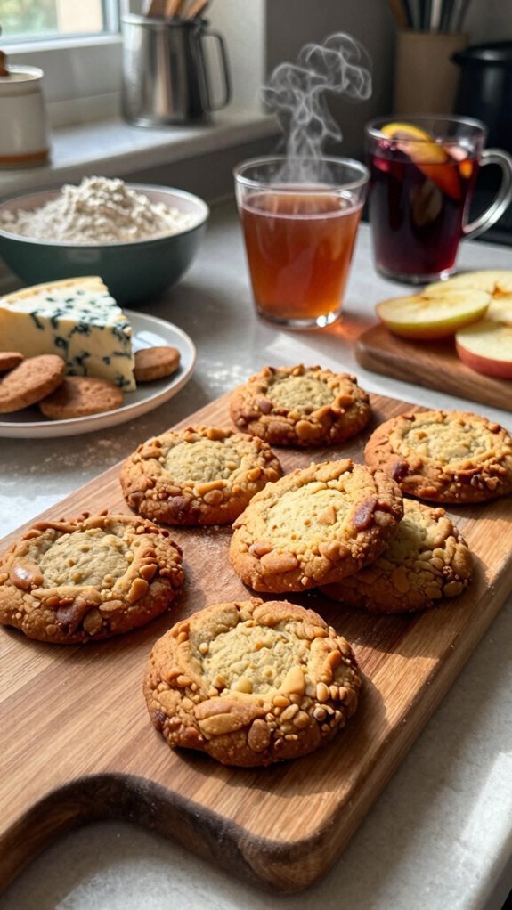 ginger thins with ice cream