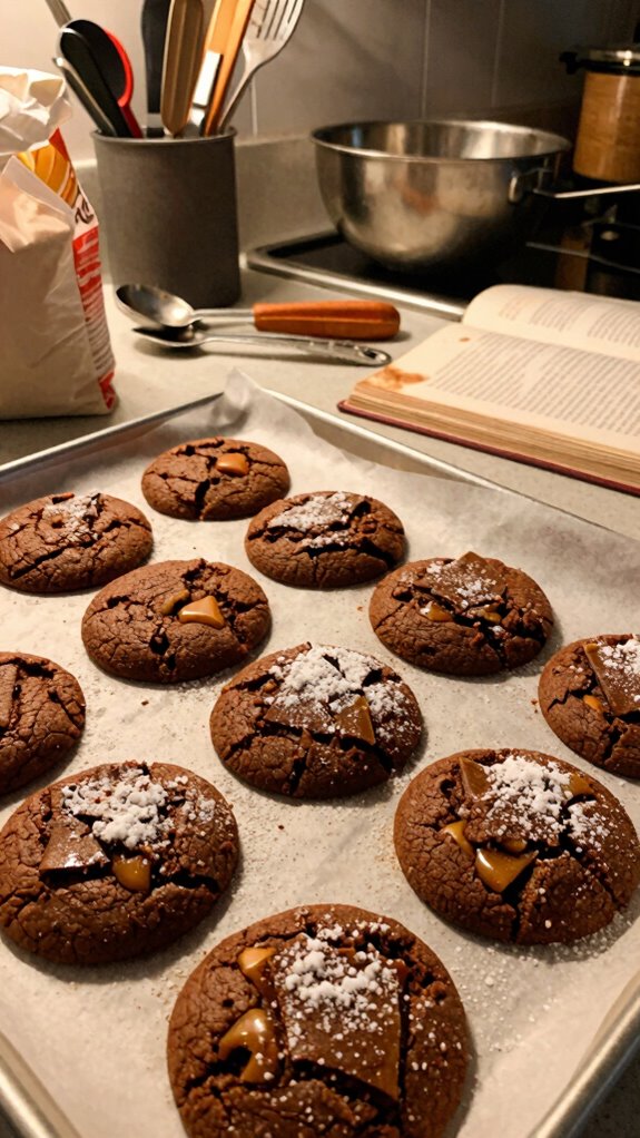 gingerbread cookie baking process