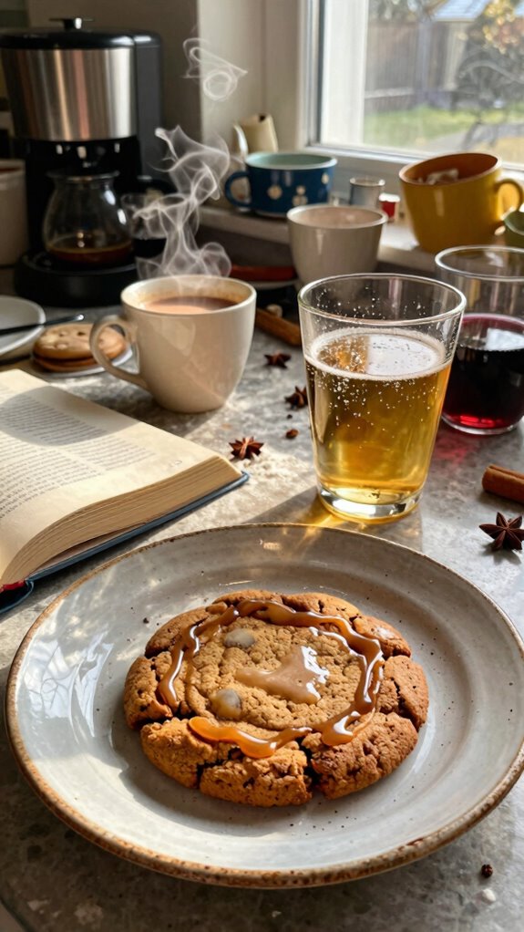 gingerbread cookies drink pairings