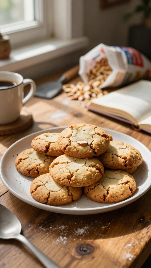 gluten free buttery shortbread cookies