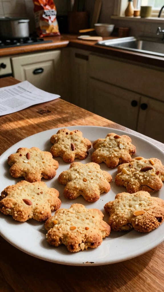 gluten free buttery shortbread cookies
