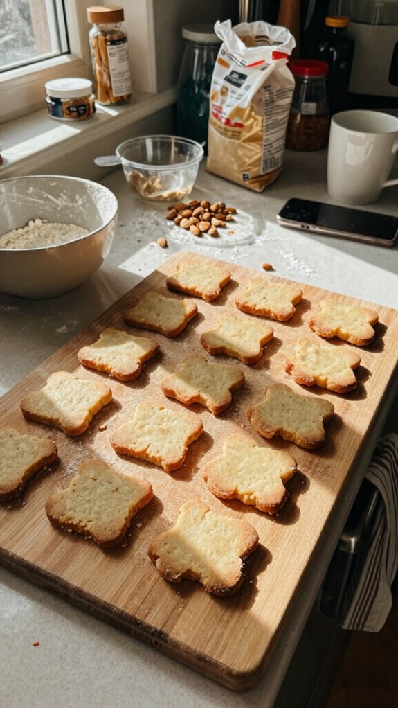 gluten free buttery shortbread cookies
