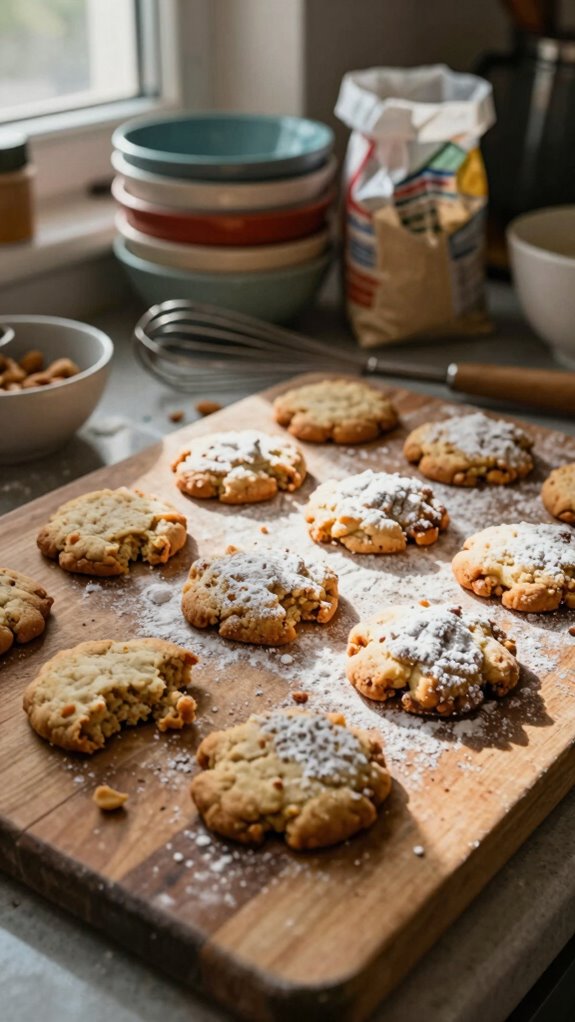 gluten free buttery shortbread cookies