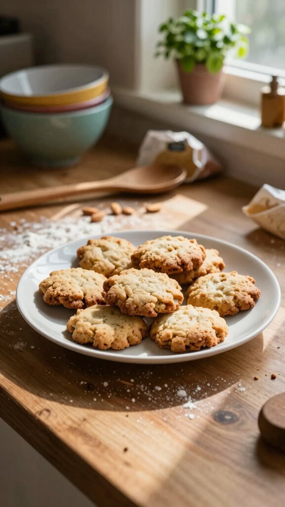 gluten free cookie baking process