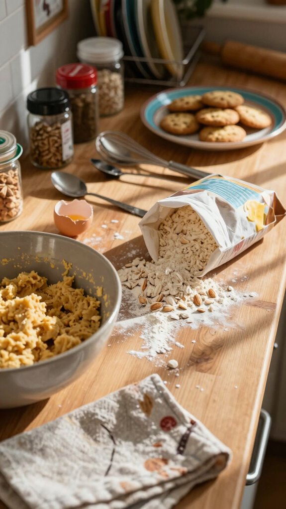 gluten free cookie baking steps