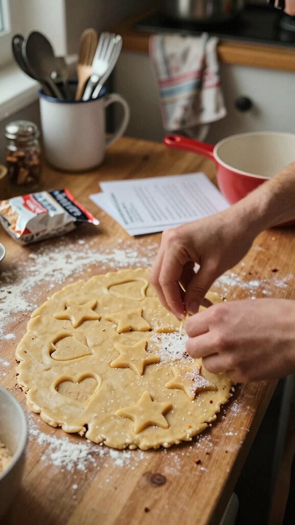 gluten free cookie baking steps
