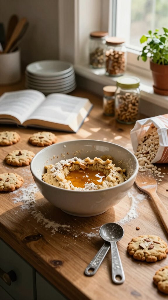 gluten free cookie baking steps