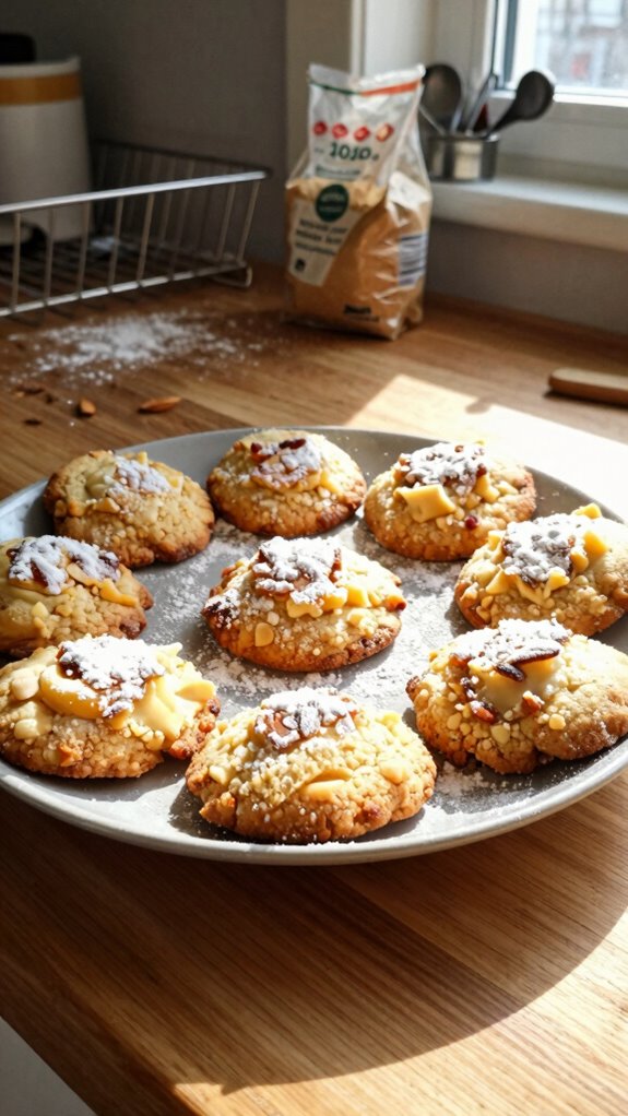 gluten free crumbly butter cookies