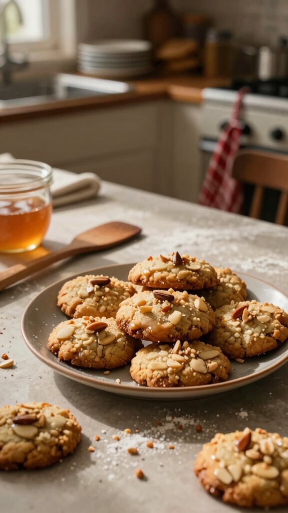 gluten free festive greek cookies