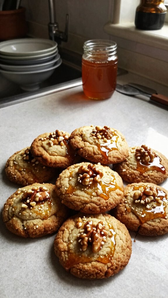 gluten free greek honey cookies