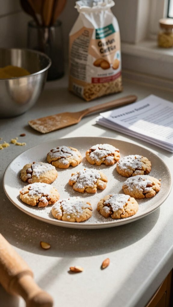 gluten free holiday spiced cookies