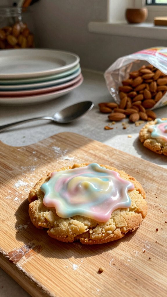 gluten free iced sugar cookies