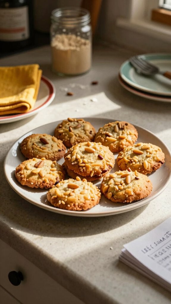 gluten free italian pignoli cookies