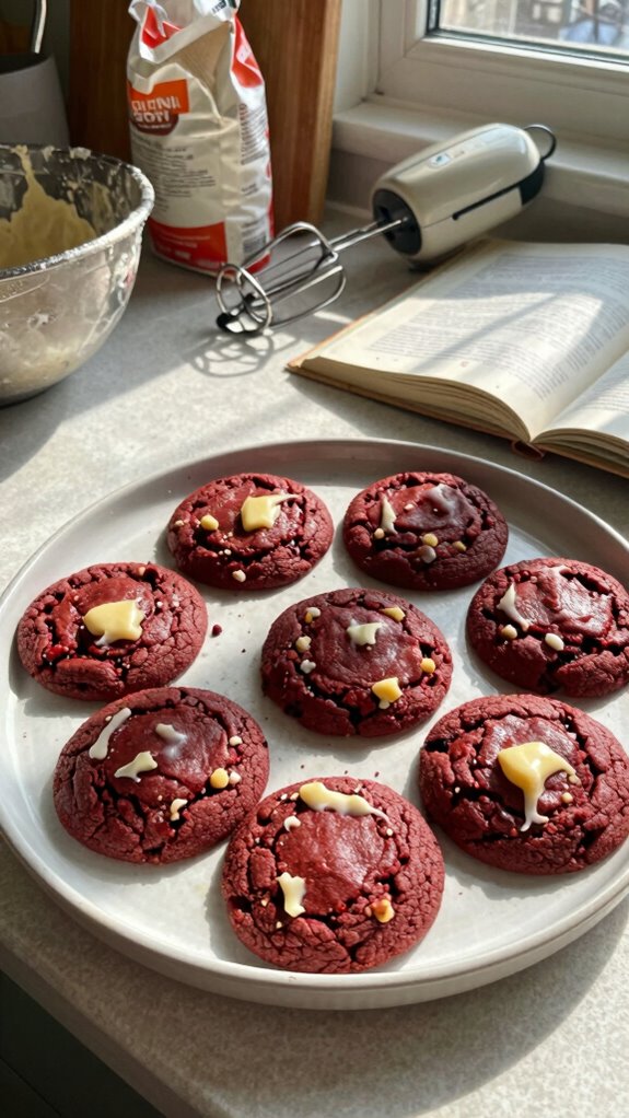 gluten free red velvet cookies
