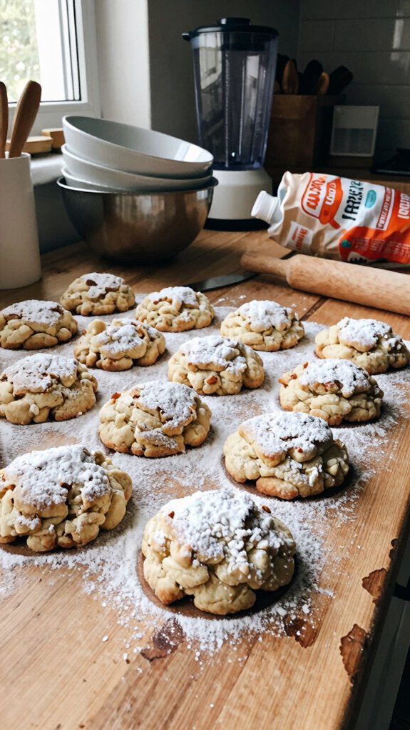 gluten free snowball cookies delight