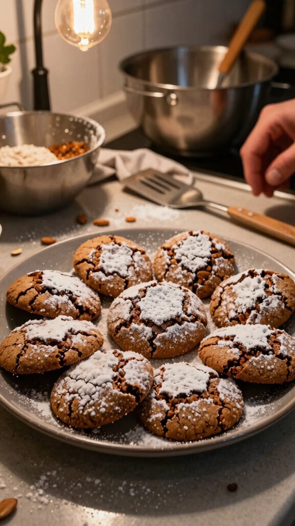 gluten free spiced holiday cookies