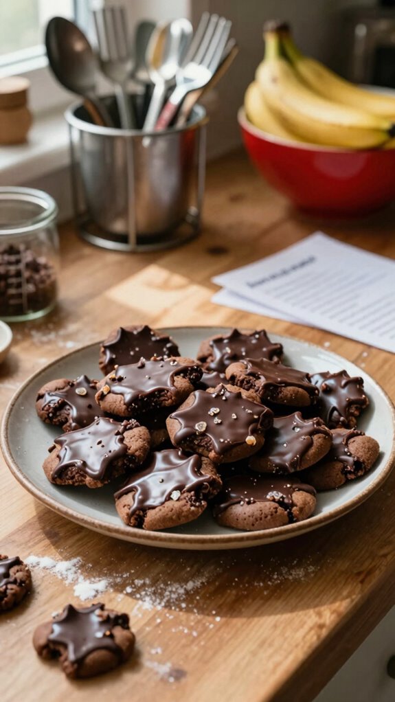gourmet dark chocolate cookies