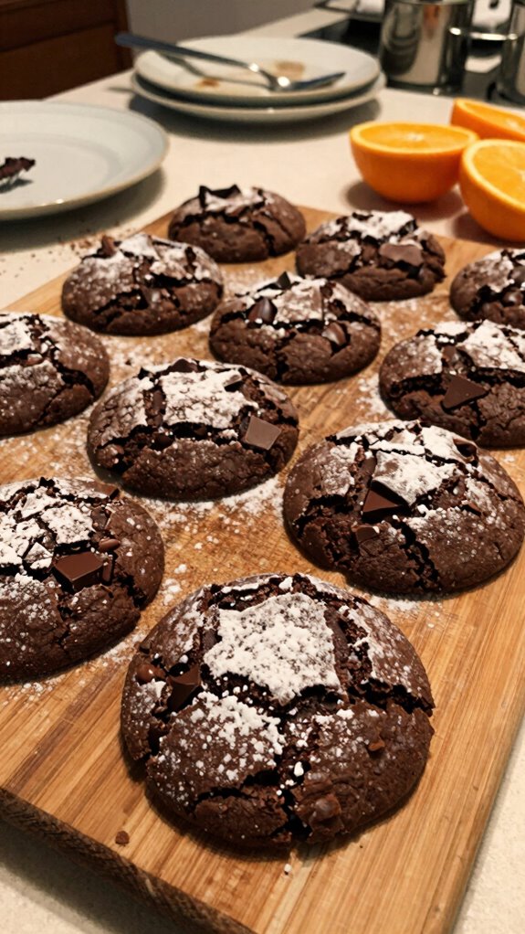 healthy dark chocolate cookies