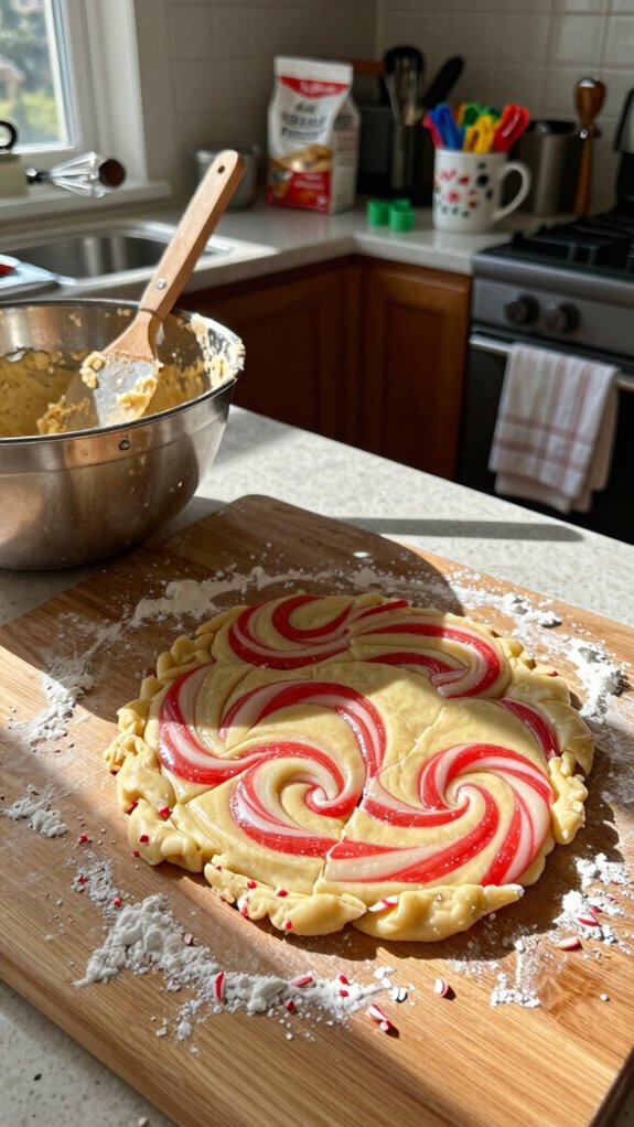 holiday cookie baking steps