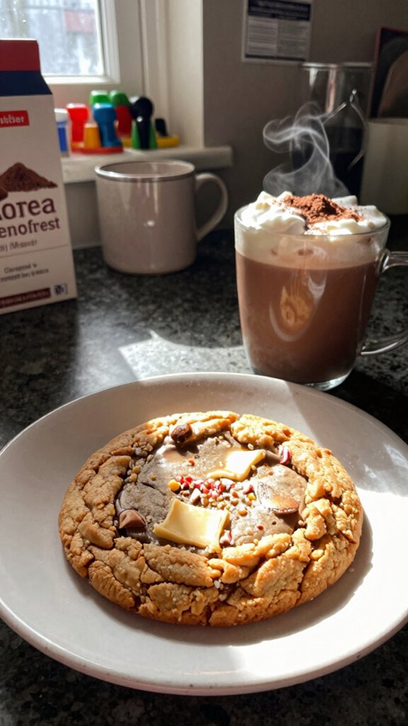 holiday drink and cookie pairings