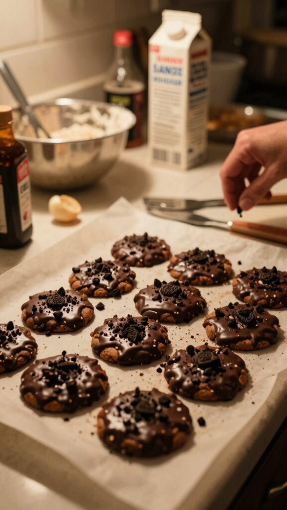 oreo chocolate dipped cookies recipe
