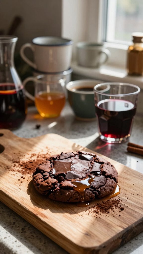 pairing drinks with cookies