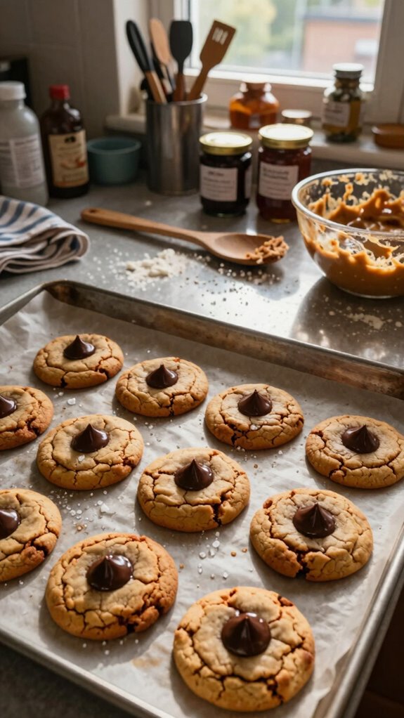 peanut butter chocolate cookies
