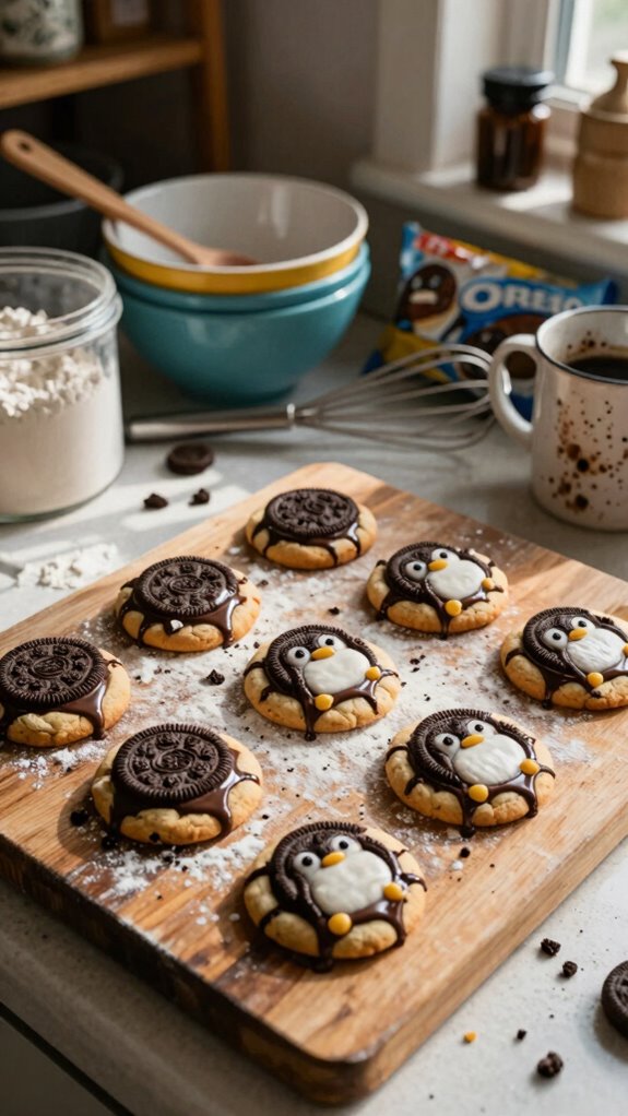 peppermint brown butter cookies
