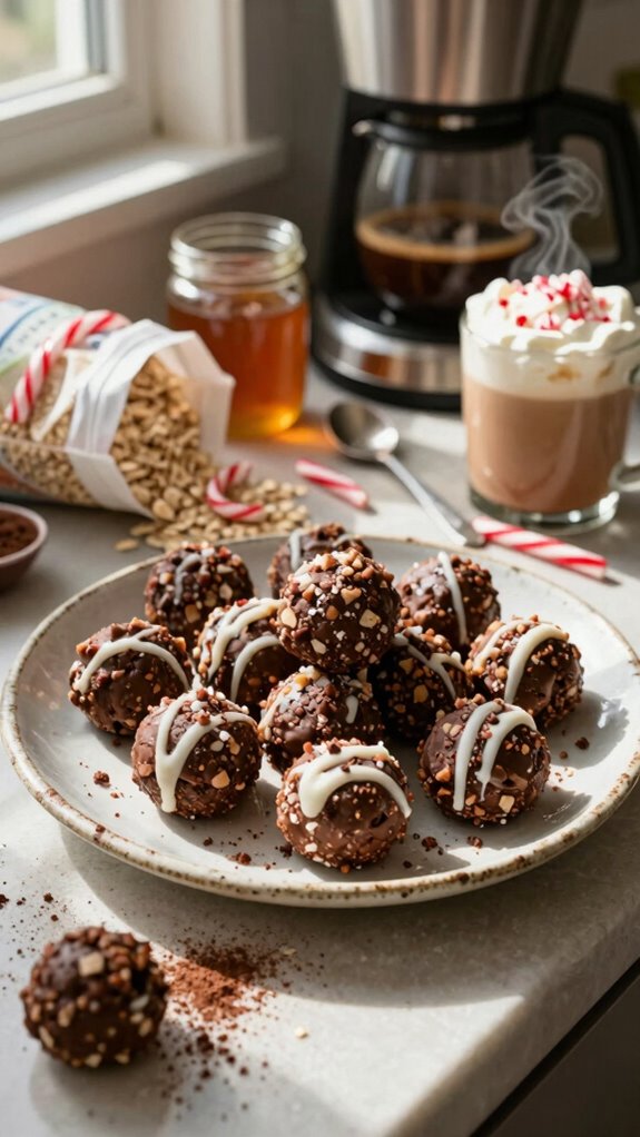 peppermint coffee enhances bites