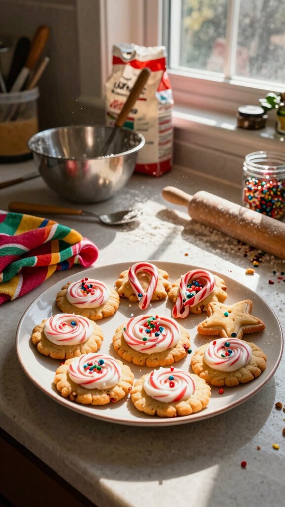 peppermint cookie baking instructions