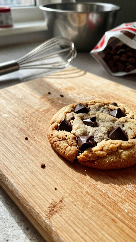 plating enhances cookie presentation