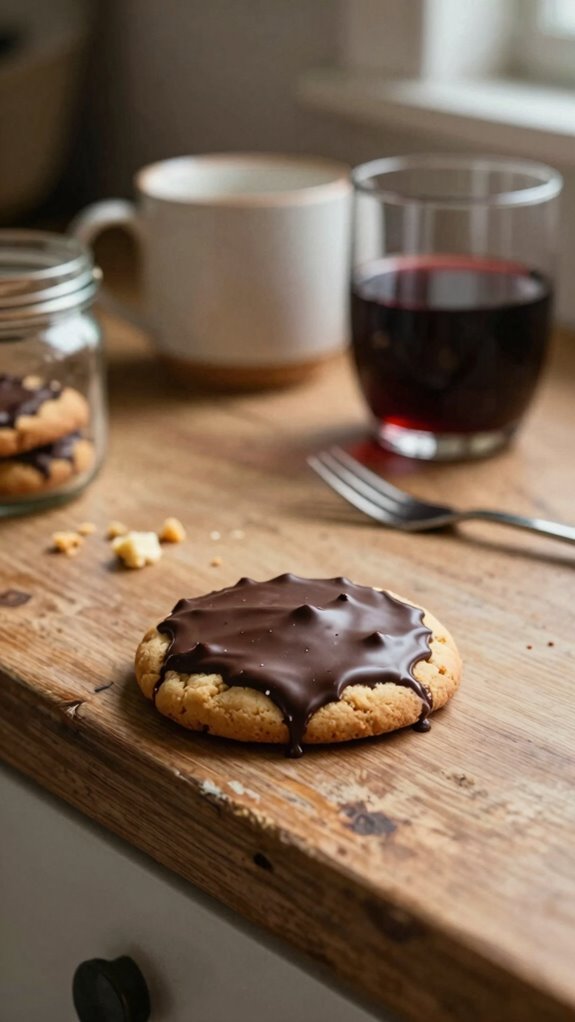 shortbread coffee dessert wines