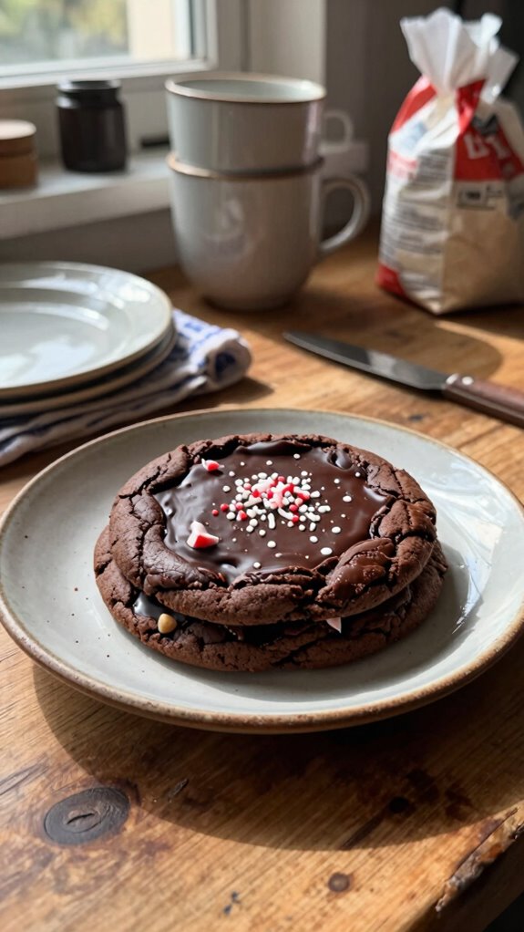 showcase festive cookie presentation