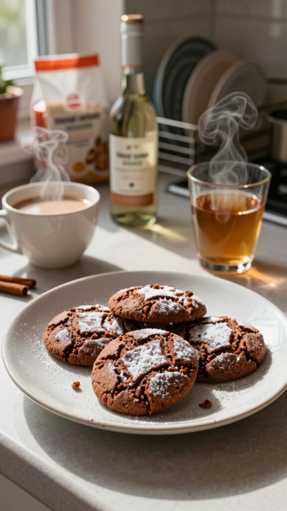 spiced chai and dessert wines