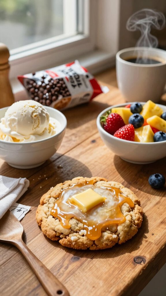 sweet treats and fruits