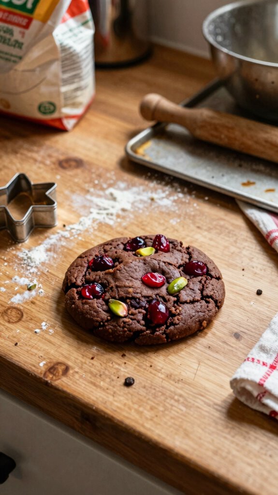 vegan dark chocolate cookies