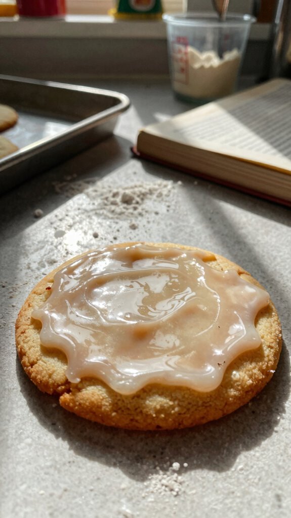 vegan iced sugar cookies
