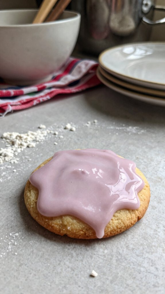 vegan iced sugar cookies