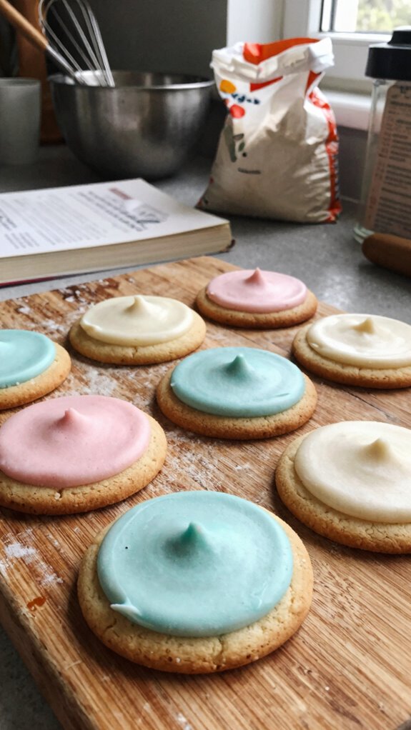 vegan iced sugar cookies