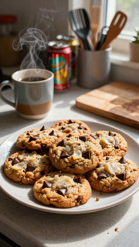 warm beverages enhance cookies